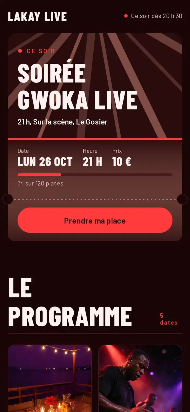 Lannwit, déclinaison Zouk, sur téléphone