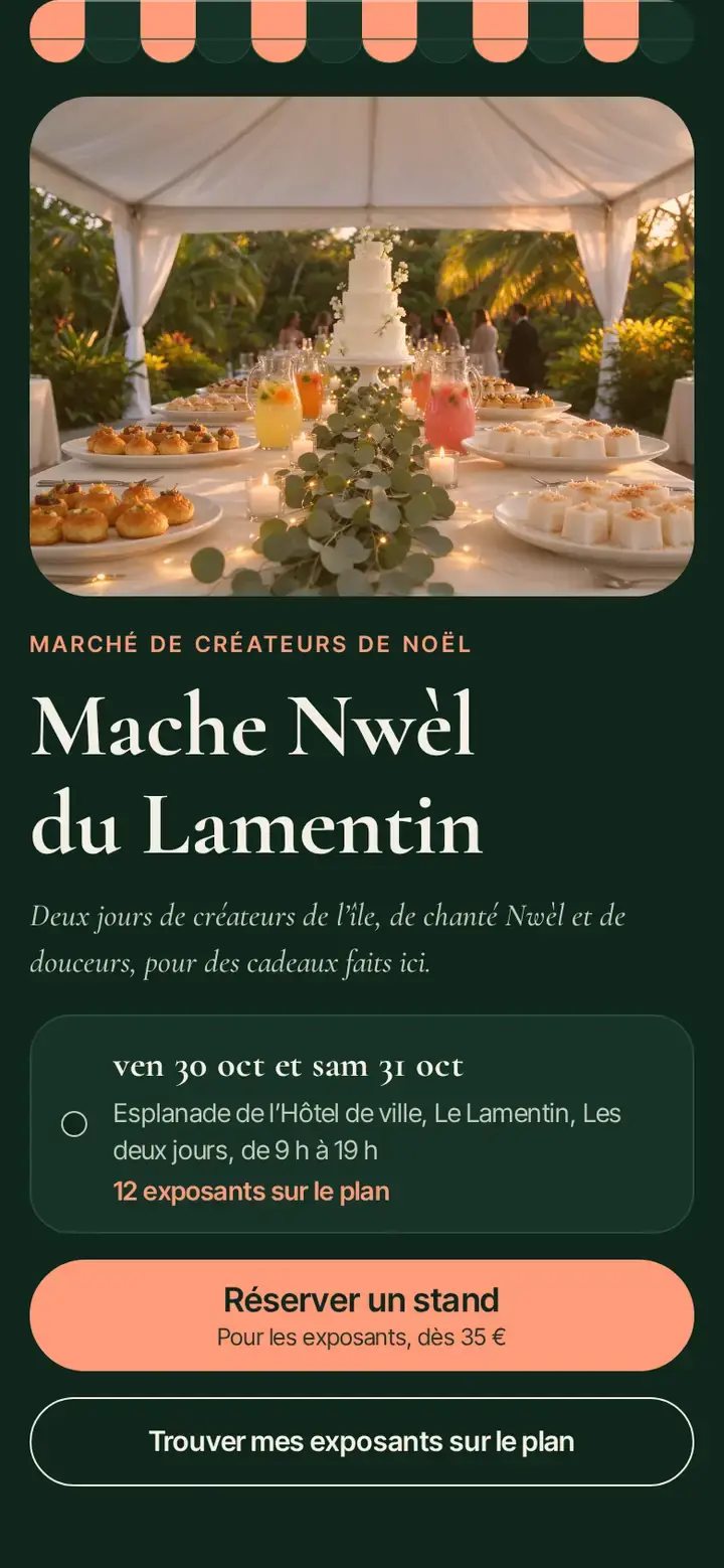 Mache, déclinaison Sapin de nuit, sur téléphone