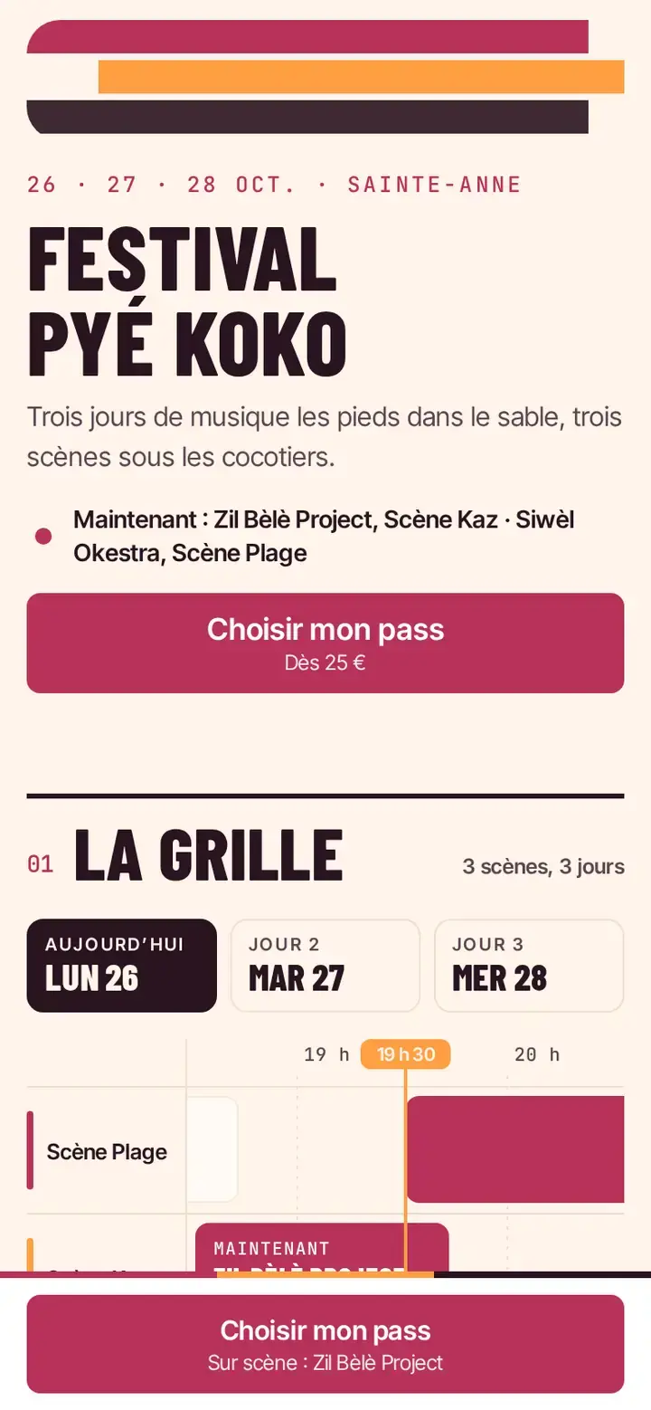Thème Lasèn, déclinaison Plage, avec un commerce imaginé.