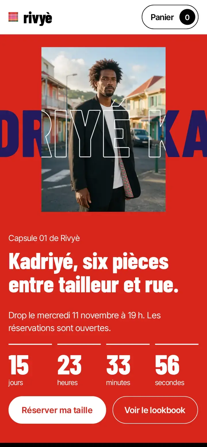 Thème Madras, déclinaison Street, avec un commerce imaginé.